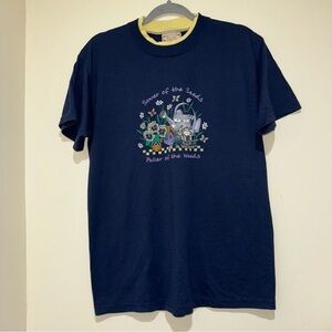Women’s Vintage  Decorated Originals 90s Grandma Gardening Short Sleeve Top S: M